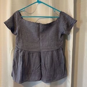 Old navy off the shoulder blouse